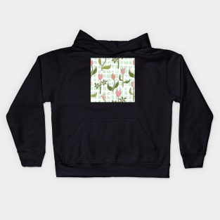 Floral Pattern Kids Hoodie